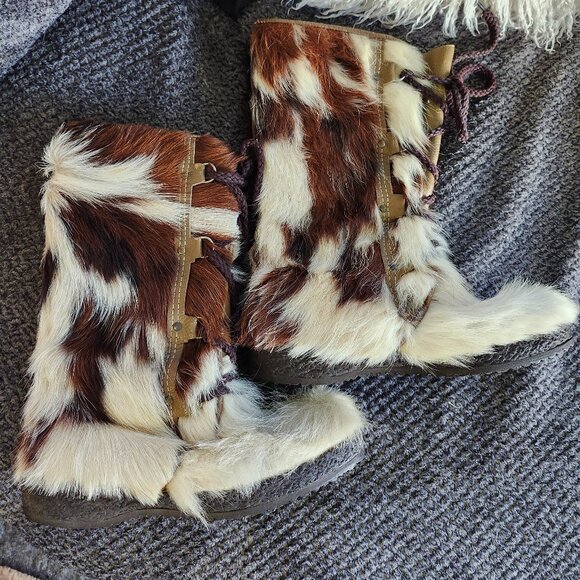 Mocatem Canada Shoes - Vintage MOCATEM Nap Gignac BOOTS Mukluks